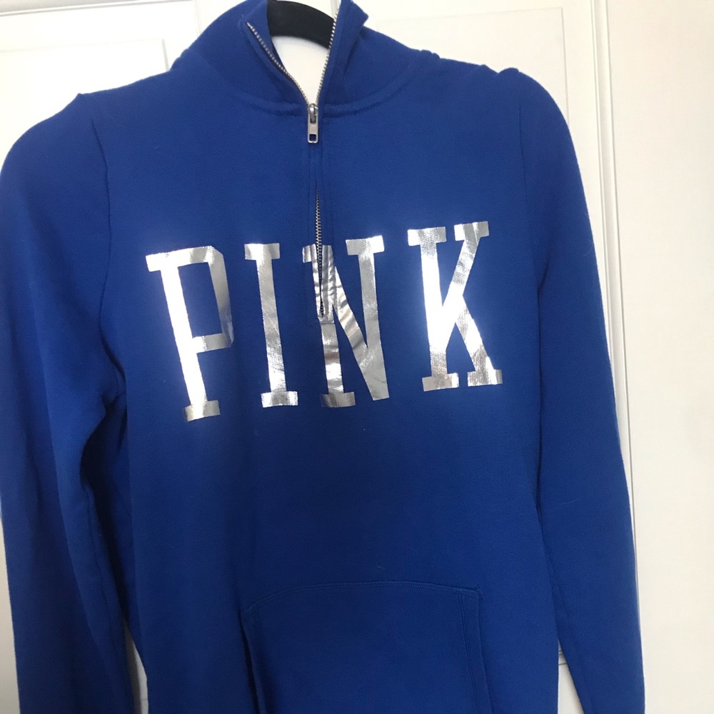 Victoria’s Secret pink quarter zip